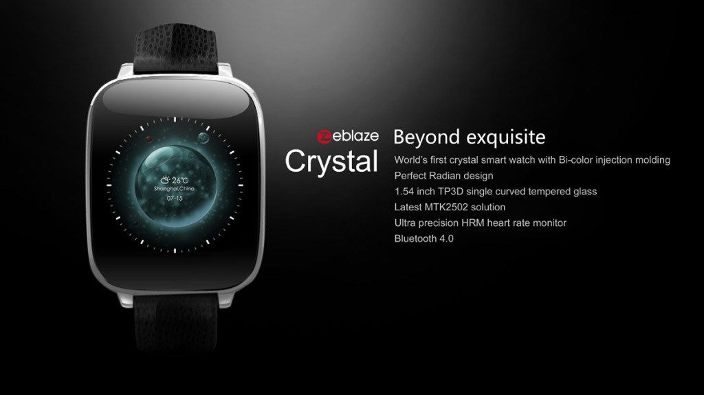 Zeblaze Crystal Watch
