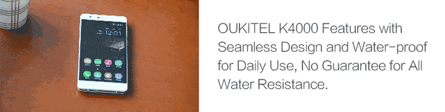 OUKITEL K4000 water proof test