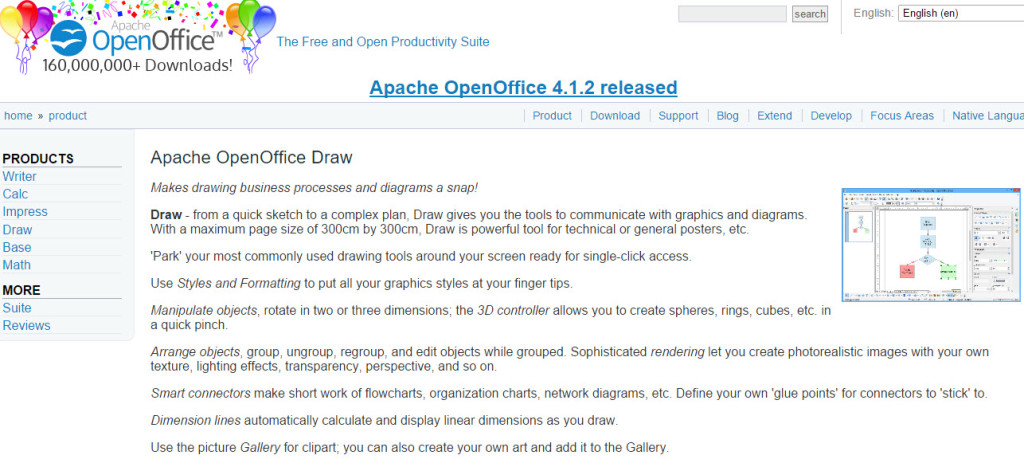 Apache Open Office - Visio Alternative