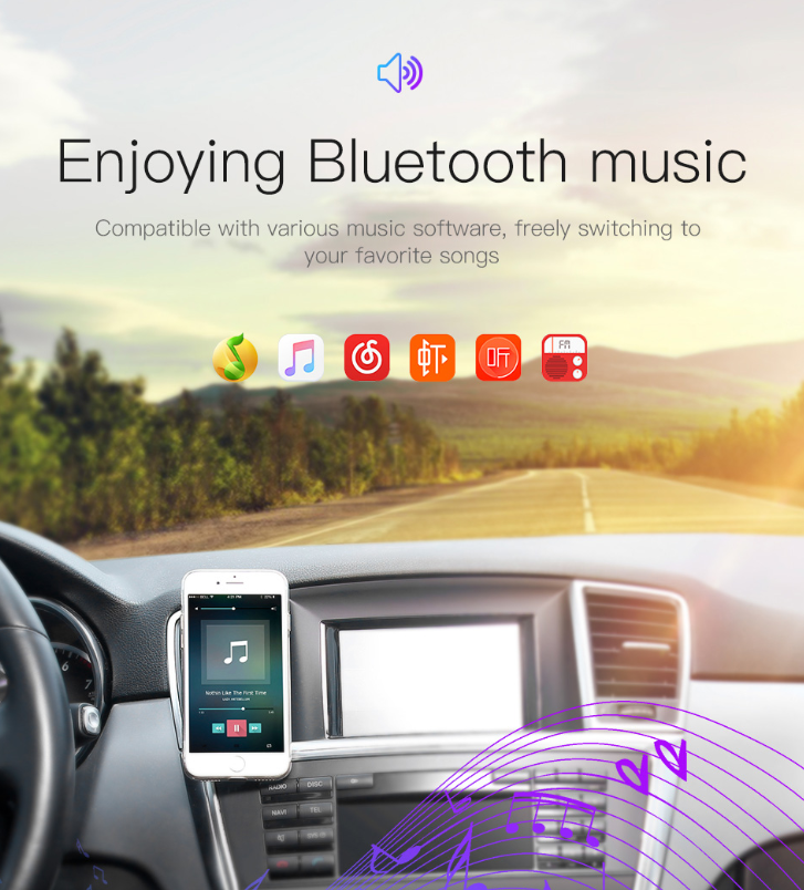 Baseus Car MP3 Audio Player Bluetooth